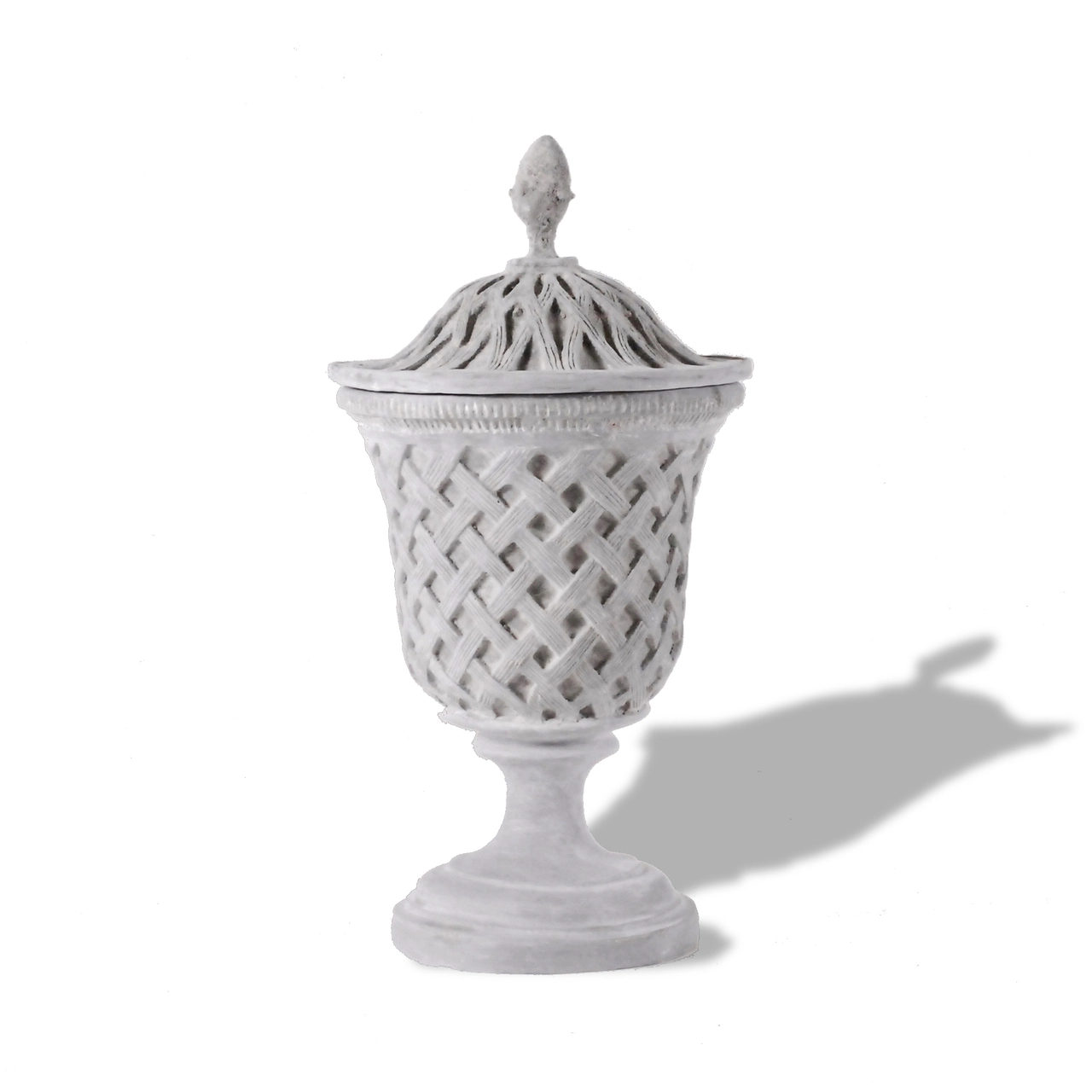 Lattice Urn With Top - Garden Paradise By Michael