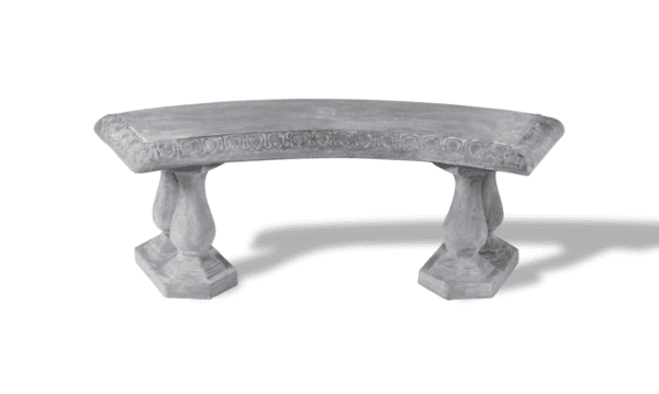 Curved Garden Bench with Four Leg