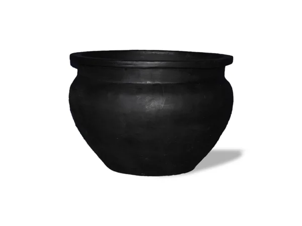 Black Color Bell Jar Planter