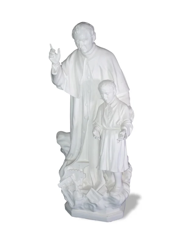 Don Bosco With Children Statue